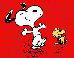 snoopy dancing